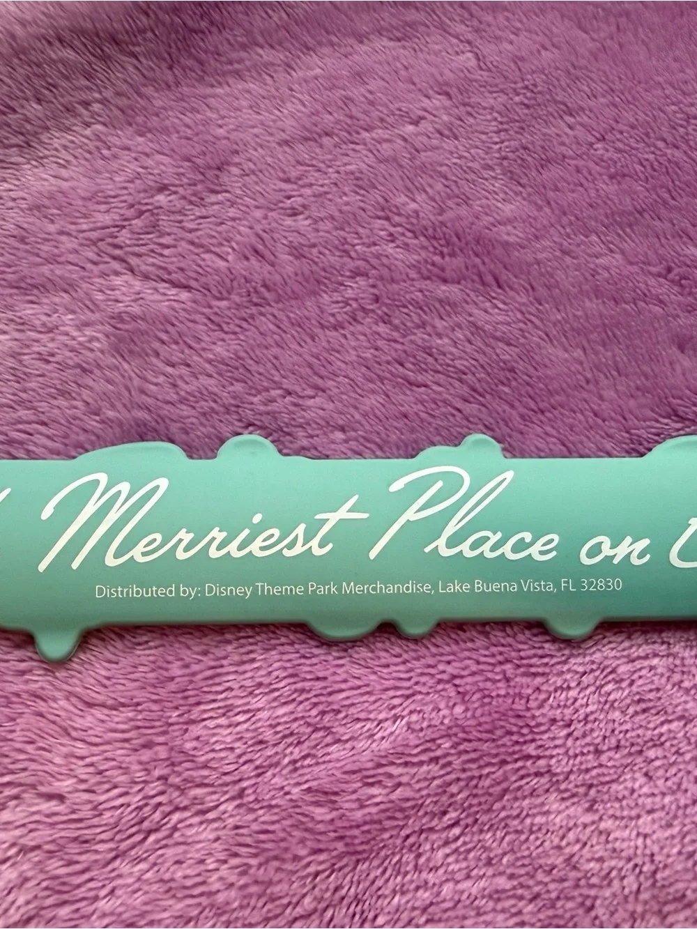 Disney Parks Christmas Theme Slap Bracelet